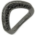 1.02 Carat Genuine Black Diamond .925 Sterling Silver Ring by Bids.com