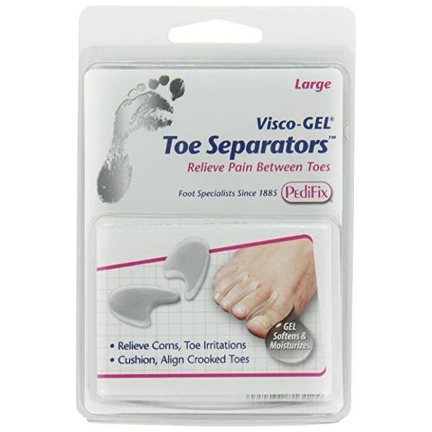PediFix Visco-Gel Toe Separators Large 2 Count by Pasteur Pharmacy