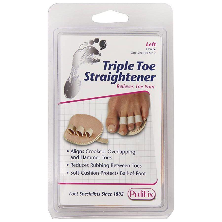 PediFix Triple Toe Straightener Left Foot 1 ct 