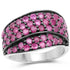 2.33 Carat Genuine Ruby .925 Sterling Silver Ring by Bids.com