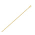 Moon Cut Bead Chain in 14k Yellow Gold (2.50 mm)  DestGlow