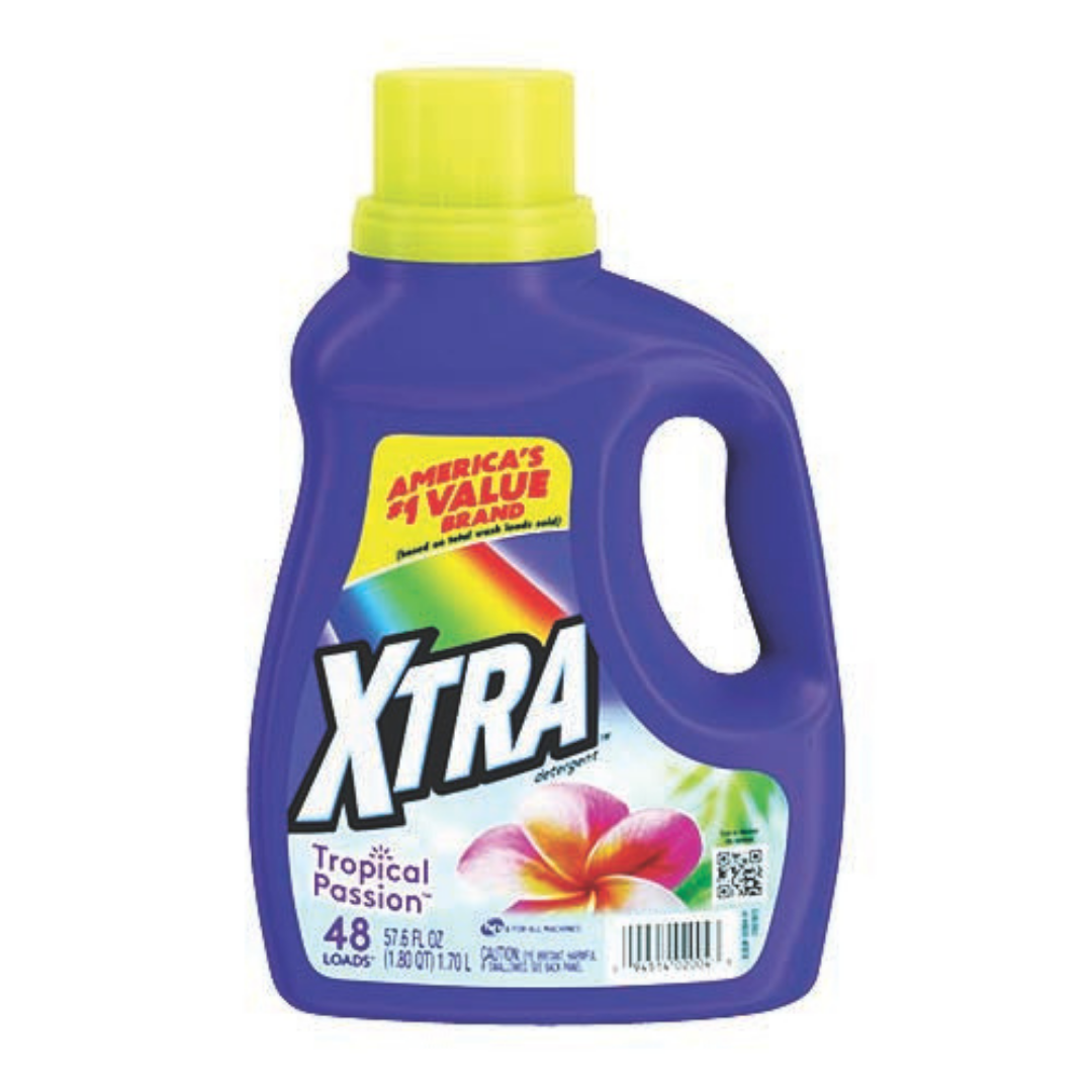 XTRA Tropical Passion Liquid Laundry Detergent (57.6oz)  DestGlow