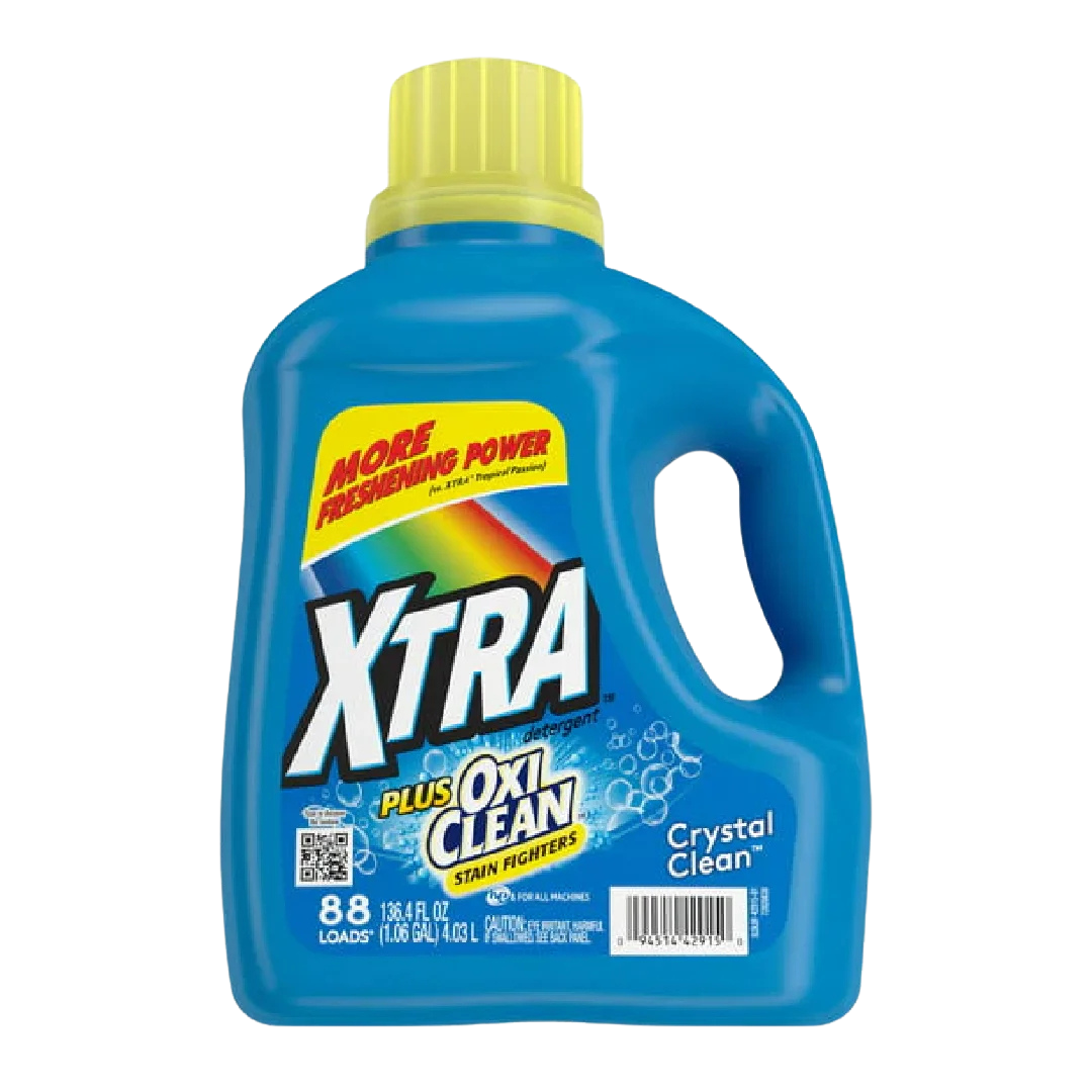XTRA Plus OxiClean Stain Remover Laundry Detergent (136.4oz) by Farmacias Savia