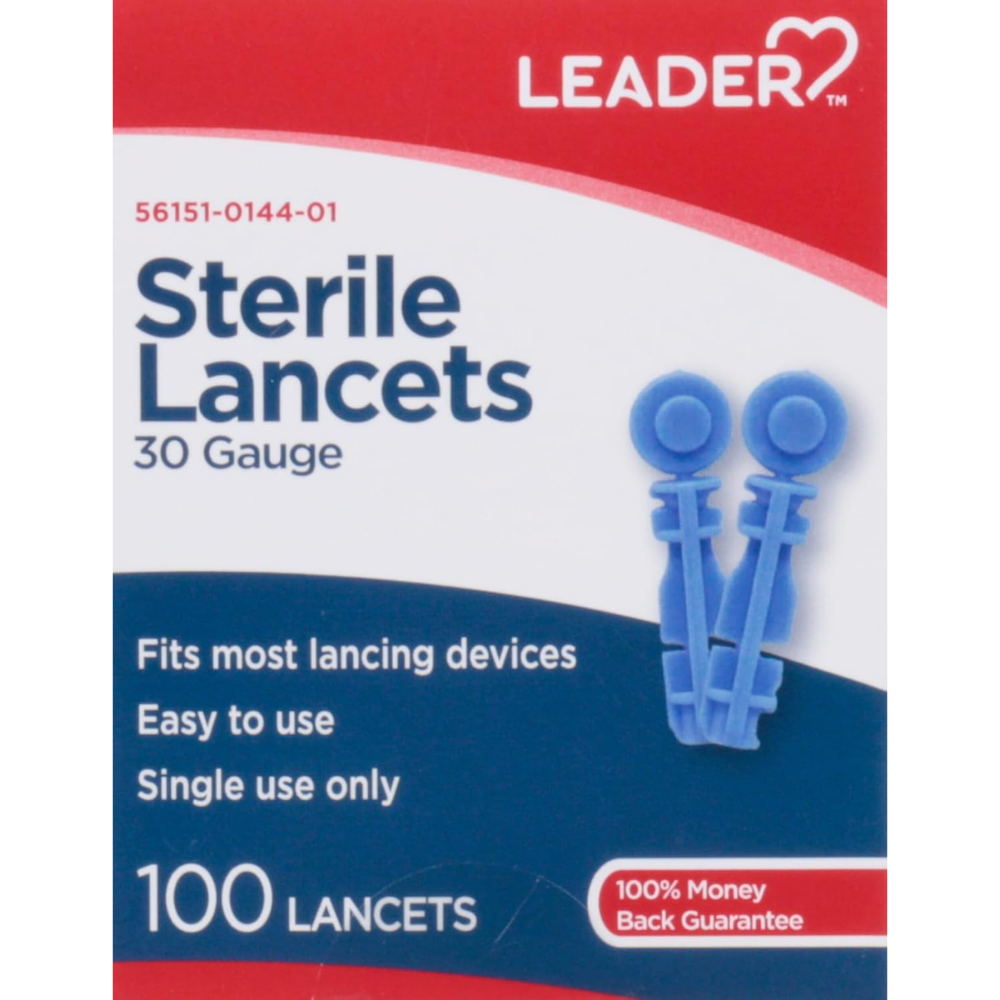 Leader Lancets 30 gauge (100 ct) by Farmacias Savia