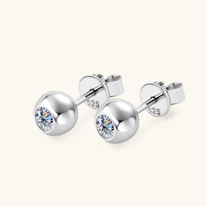 Sparkala™ Pure Sterling Silver Stud Earrings - DestGlow