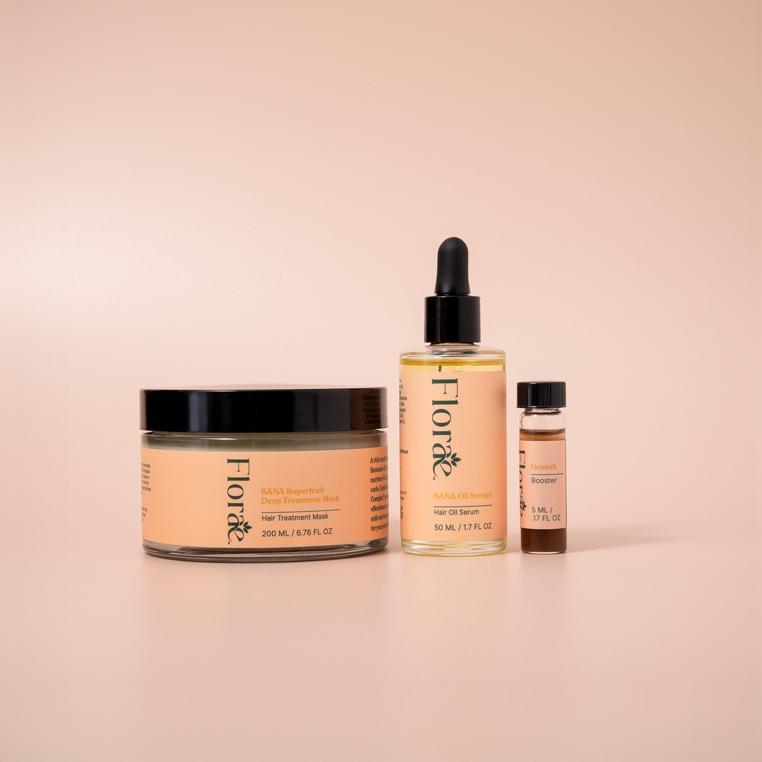 Growth Collection – Strengthen Roots &amp; Healthy Regrowth by Floraebeauty