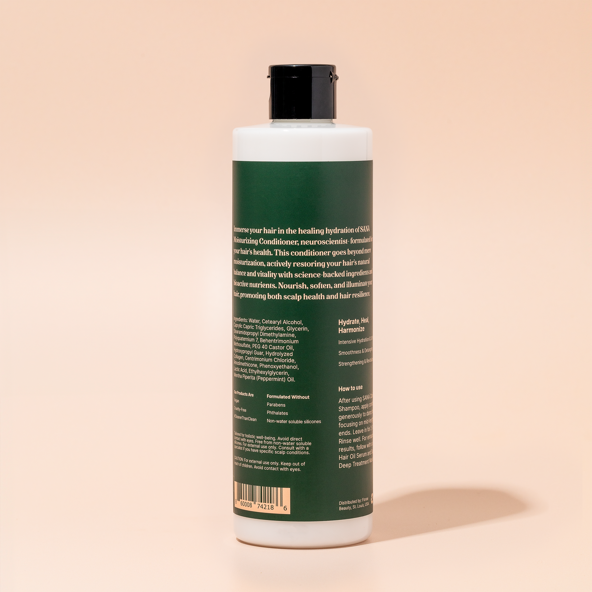 SANA Moisturizing Conditioner - Infused w/ Hydrolyzed Collagen by Floraebeauty