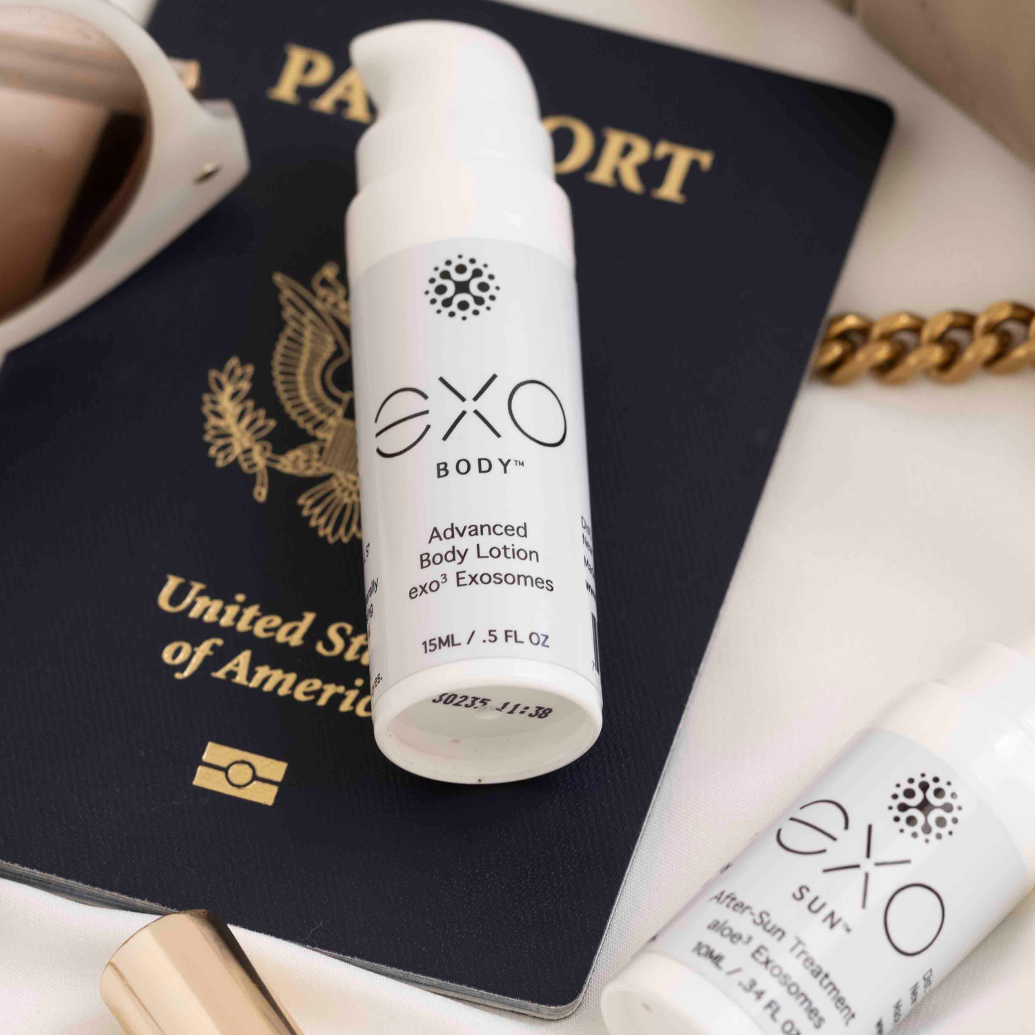 EXO Travel Size Mix, 4 bottles by Exoceuticals