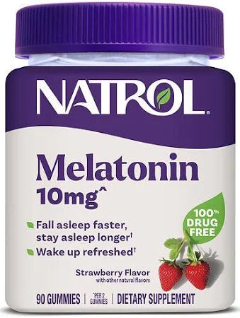 Natrol Melatonin Gummies 10 mg – 90 ct by Top Vita Shop