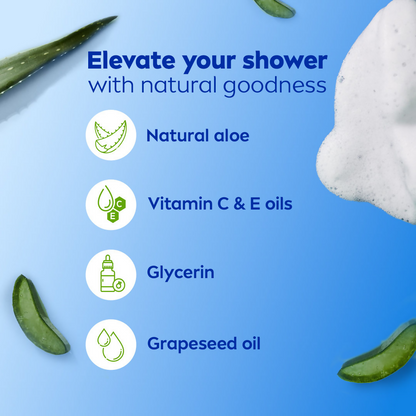 Nivea Natural Aloe Enriched Body Wash