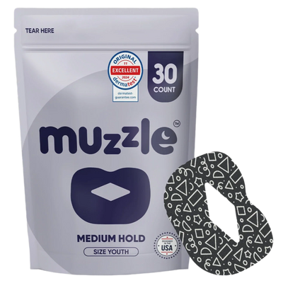 Muzzle® Mouth Tape For Youth (Medium Hold)