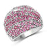 2.97 Carat Genuine Ruby .925 Sterling Silver Ring by Bids.com