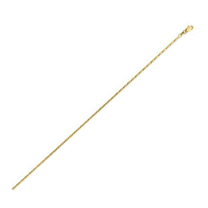 14k Yellow Gold Lumina Pendant Chain (2.11 mm) by Bids.com