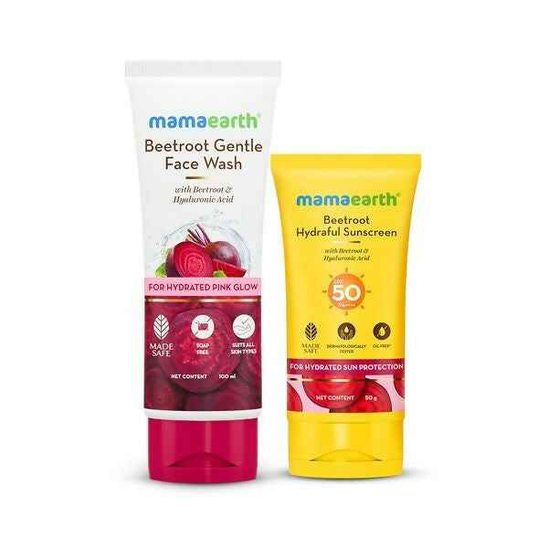 Mamaearth Beetroot Cleanse &amp; Protect Combo