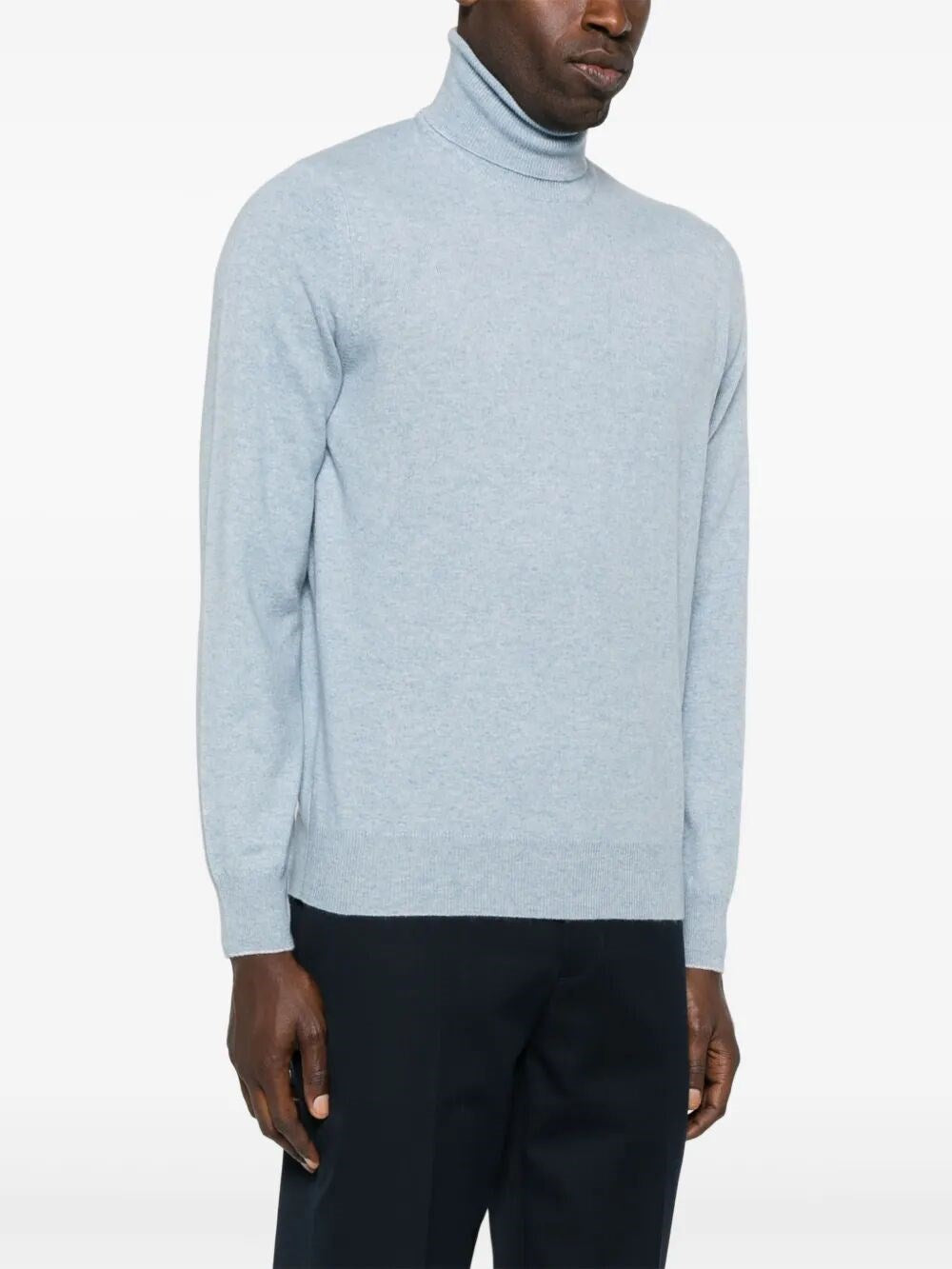 Brunello Cucinelli Men Cashmere Turtle-Neck Sweater by Luosophy