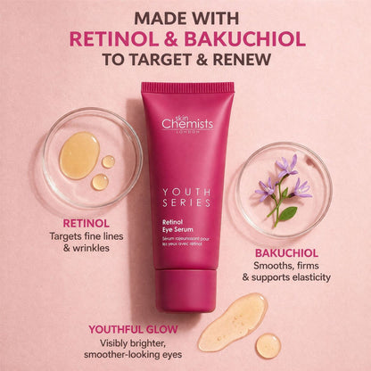 Retinol &amp; Bakuchiol Eye Serum 15ml  DestGlow