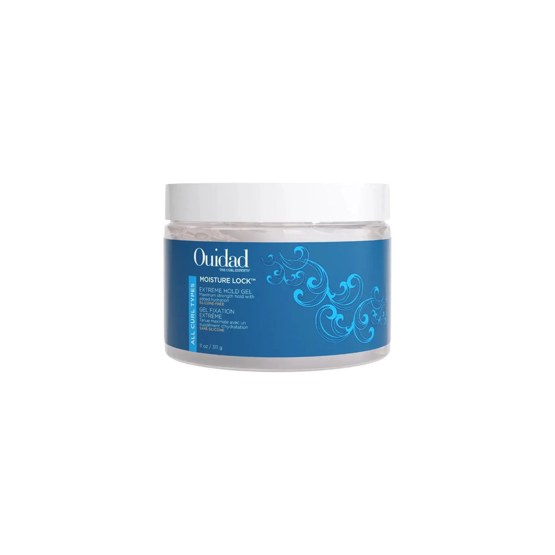 Ouidad Moisture Lock All Curl Types Extreme Hold Gel 11oz by Pasteur Pharmacy