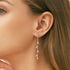 1.38 Carat Sparkala™ Pure Sterling Silver Leaf Earrings - DestGlow