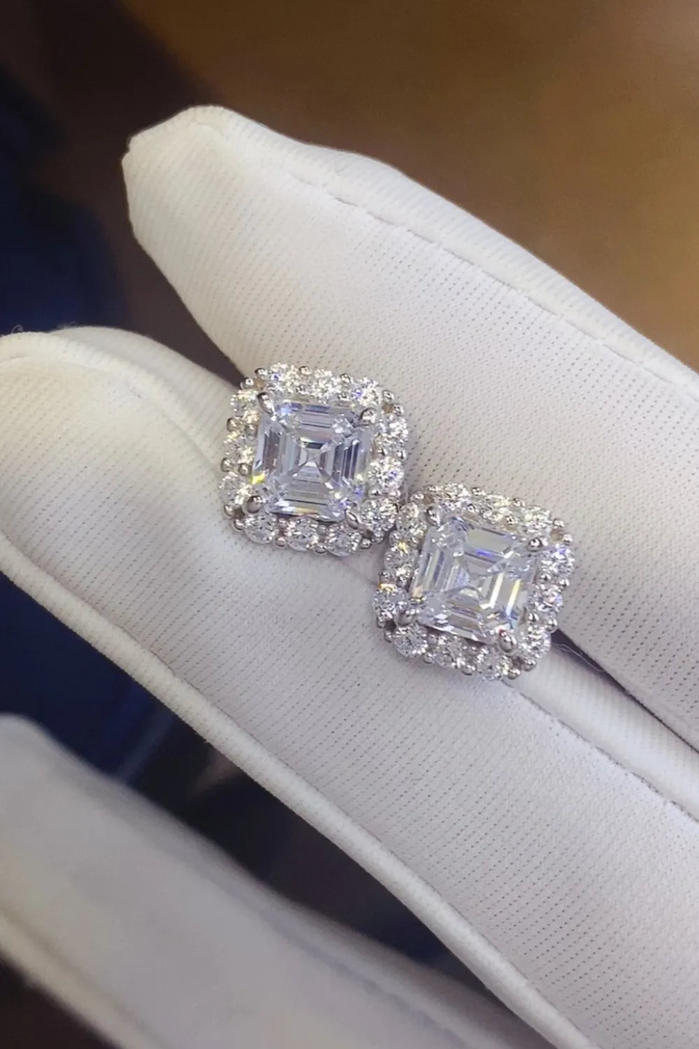 2 Carat Sparkala™ 925 Sterling Silver Stud Earrings by Sparkala