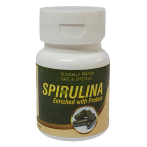 Deep Ayurveda Spirulina 500mg Veg Capsules