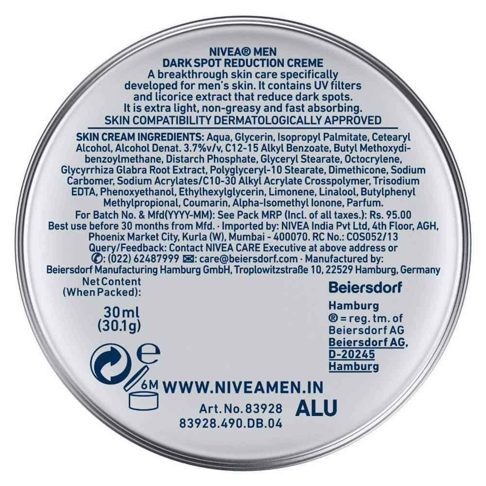 Nivea Men Dark Spot Reduction Crème