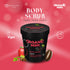 Organic Mimi, Body Scrub Energy Strawberry & Coffee, 250 g by Damask Rose