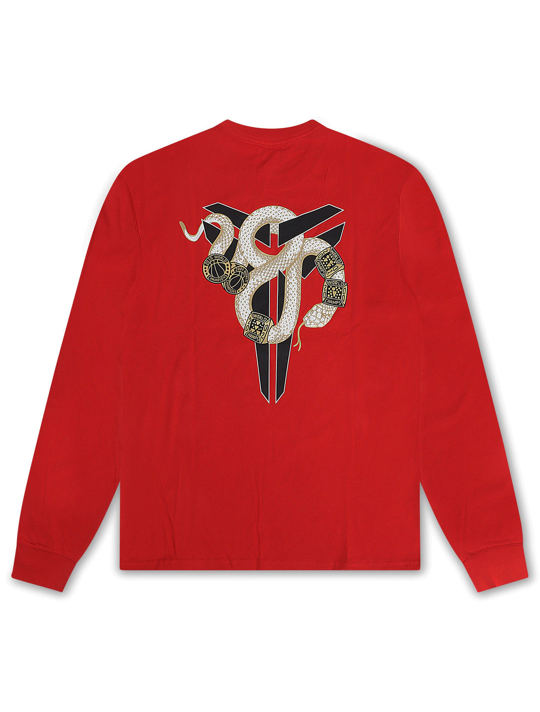 Nike Mens Kobe Max90 Long Sleeve - University Red by Denim Exchange