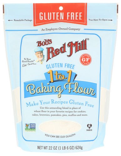 1-1 Baking Flour, Gluten-Free, 22 oz, Bob&