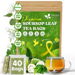 Premium Soursop Leaves Tea bags, Dried Soursop Leaves, Soursop Leaf Powder, Guanabana Leaves Tea, Hoja Guanabana Tea