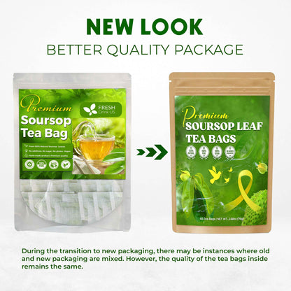 Premium Soursop Leaves Tea bags, Dried Soursop Leaves, Soursop Leaf Powder, Guanabana Leaves Tea, Hoja Guanabana Tea