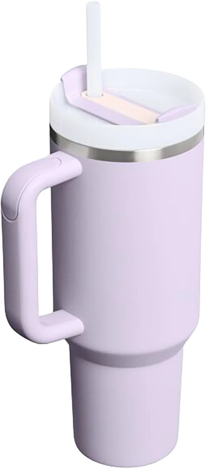 Stanley 40 oz Stainless Steel H2.0 Flowstate Quencher Tumbler - Purple Dust by Denim Exchange
