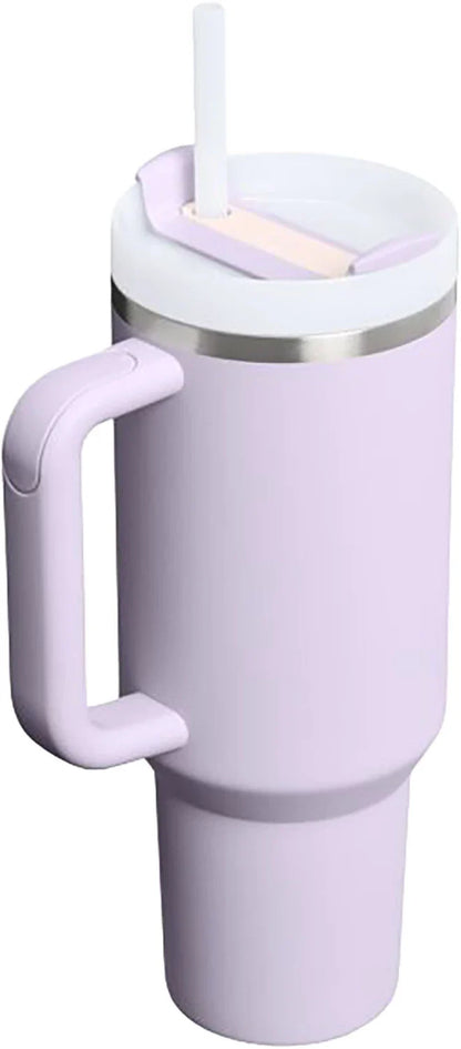 Stanley 40 oz Stainless Steel H2.0 Flowstate Quencher Tumbler - Purple Dust by Denim Exchange