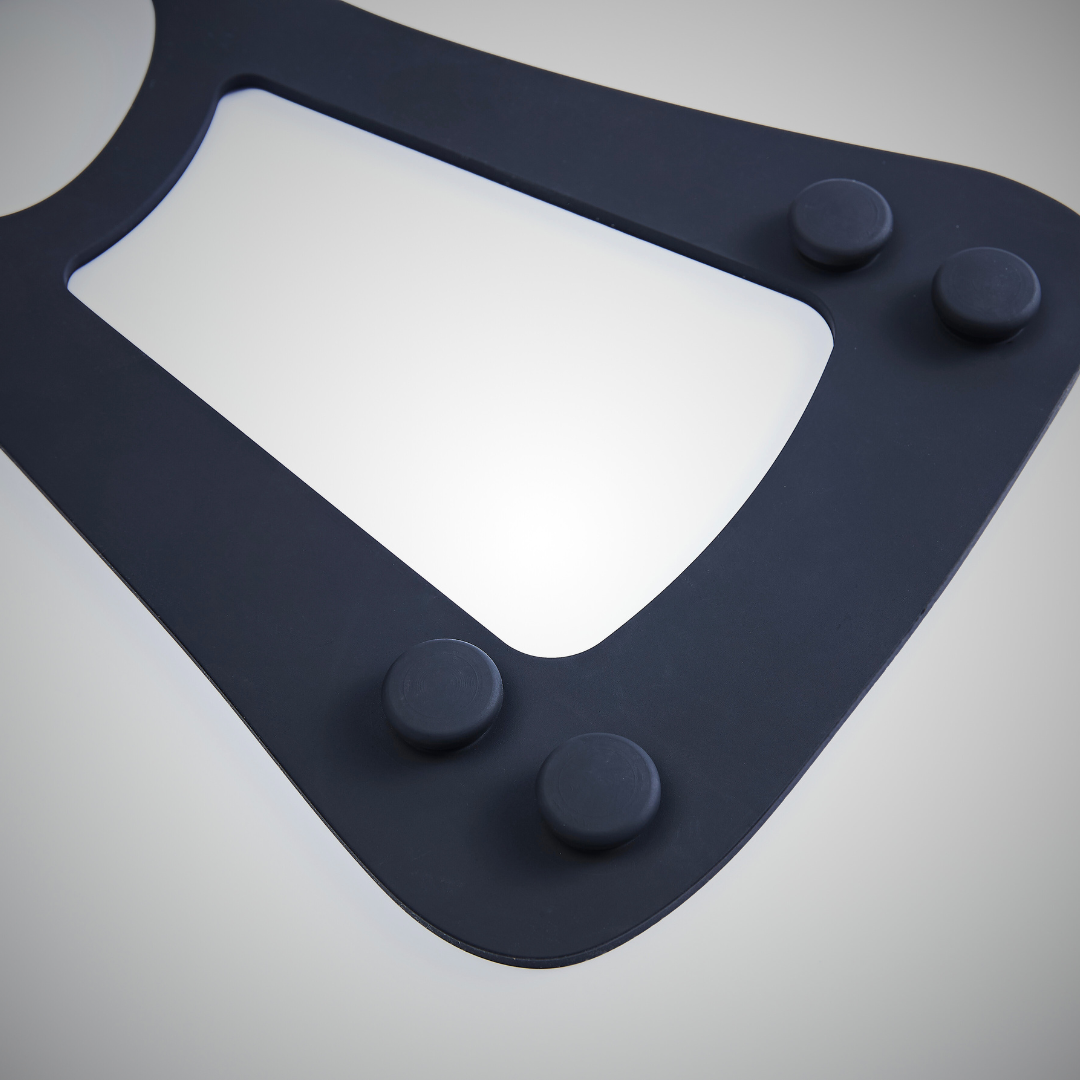 Eco Face proCLEAR LED Mask Jet Black - Red &amp; Near Infrared Light Therapy for Anti-Aging - DestGlow