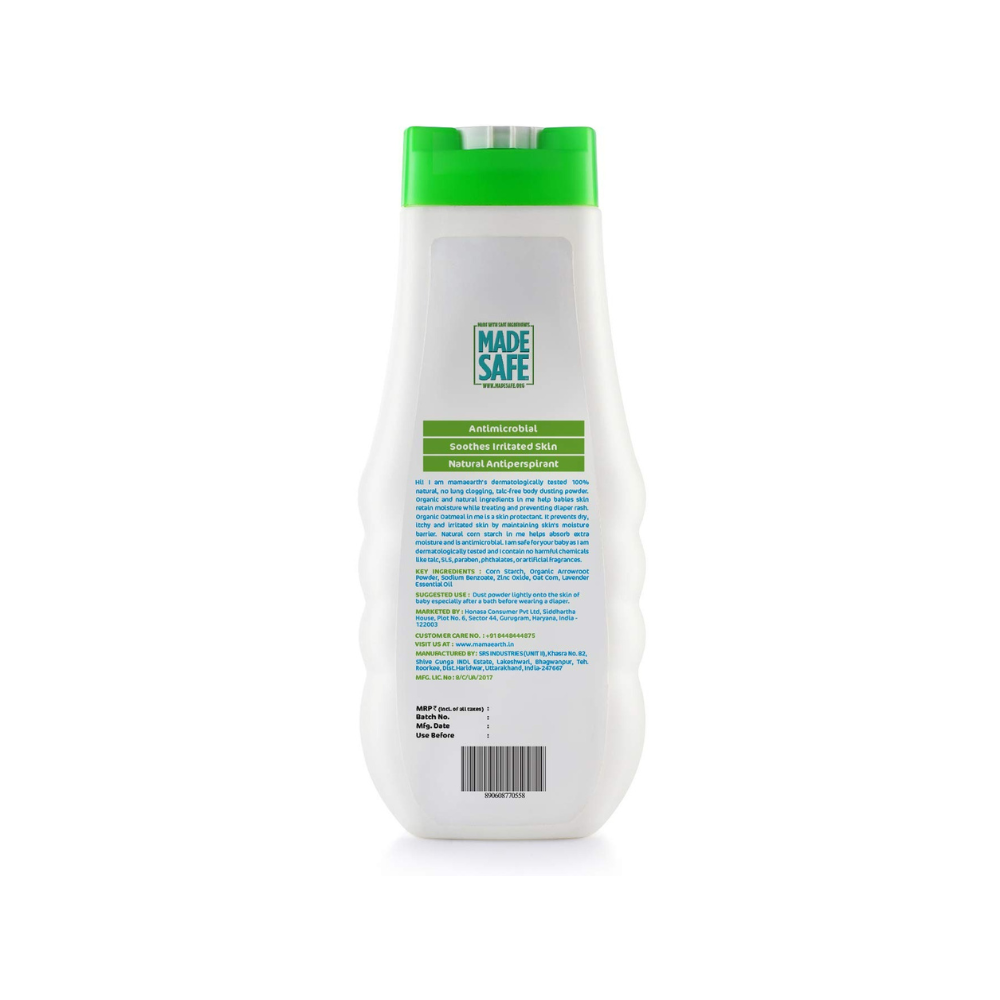 Mamaearth Dusting Baby Powder For Calms &amp; Relaxes Skin, Prevents Diaper Rash