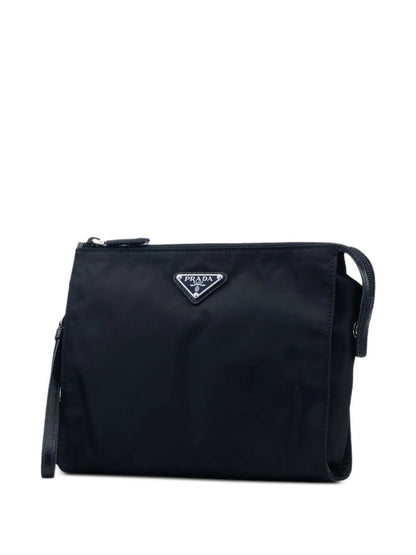 Prada Men Re-Nylon And Saffiano Leather Necessaire by Luosophy
