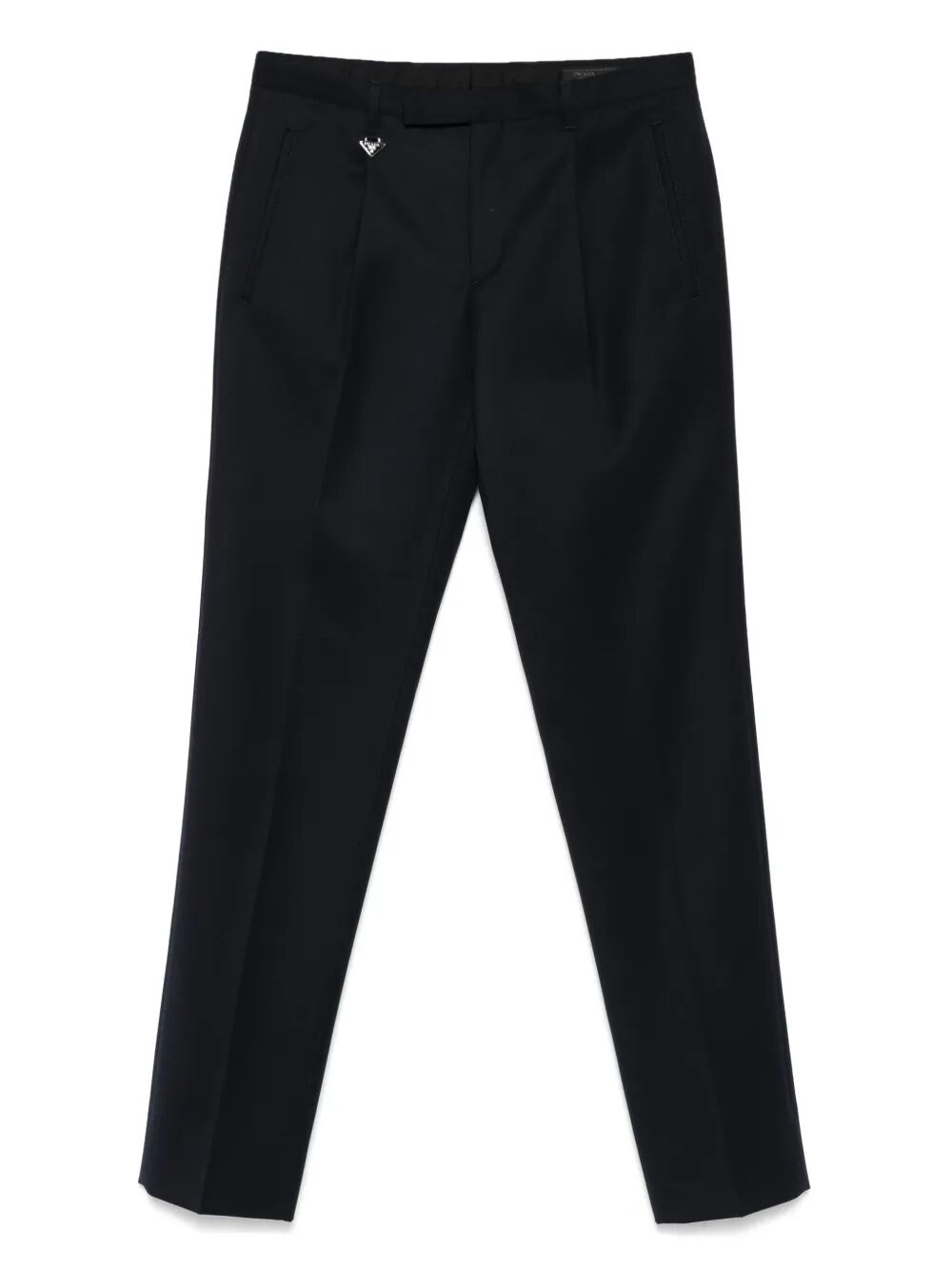 Prada Men Tapered Leg Wool Trousers by Luosophy