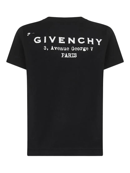 Givenchy Women Back Print Regular Fit Cotton T-Shirt by Luosophy