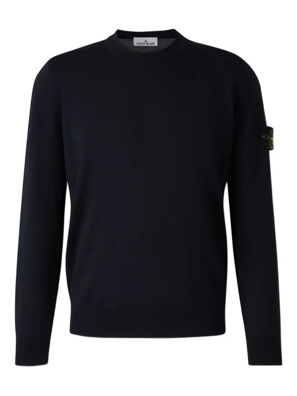Stone Island Men Lightweight Wool Crew Neck Pullover by Luosophy