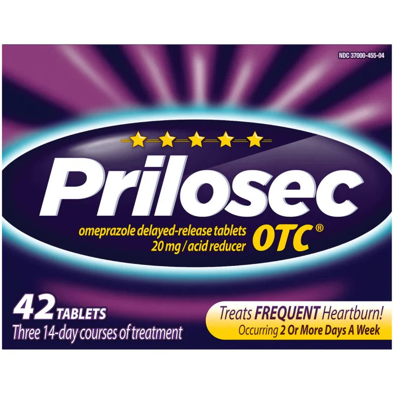 Prilosec OTC 20mg Delayed-Release Tablets (42ct) by Pasteur Pharmacy