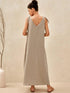 100% Linen Camisole Dress QEARL by LINTICO