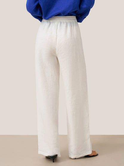 100% Linen Classic Pants LYON  DestGlow