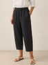 100% Linen Crop Pants RORY by LINTICO