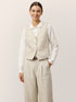 100% Linen V-Neck Buttoned Closure Vest DELIA by LINTICO