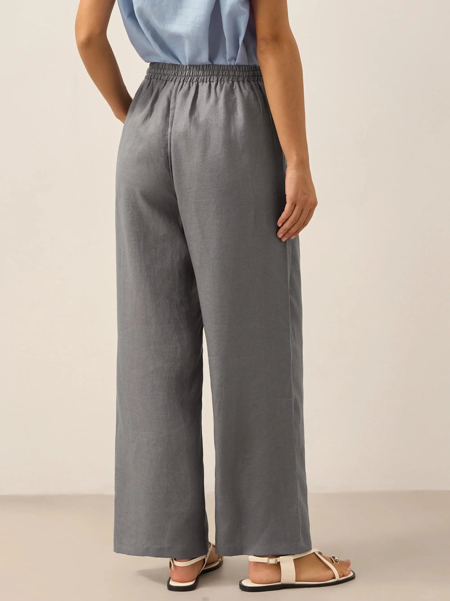 100% Linen Classic Pants LYON 