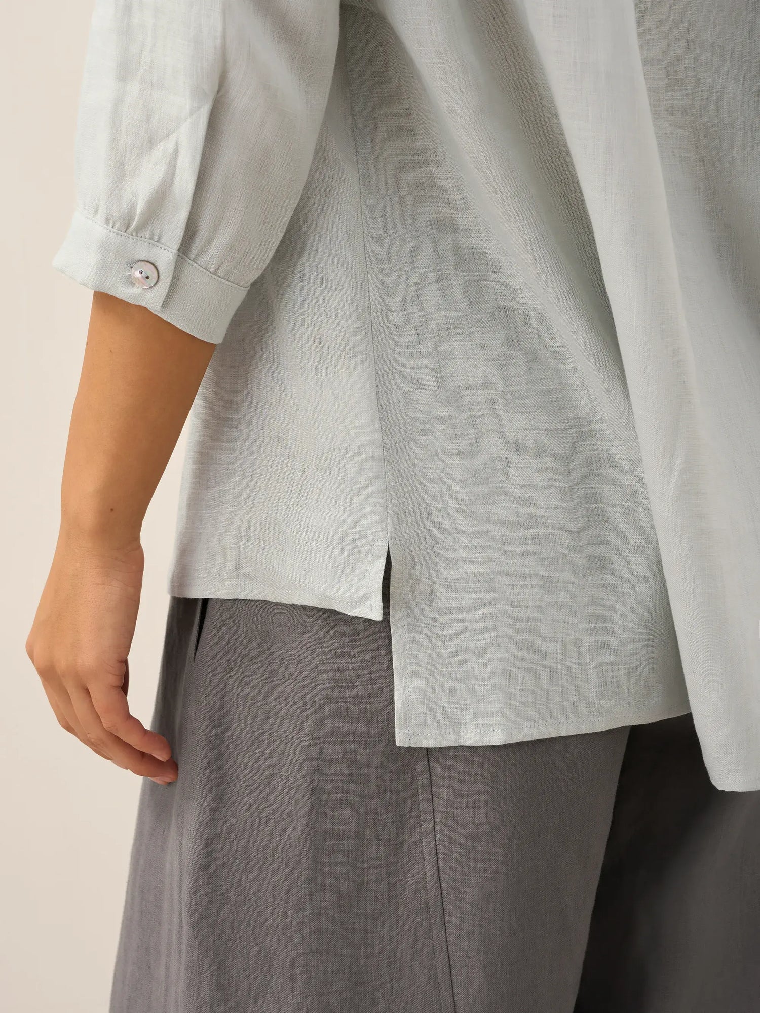 100% Linen Dress Shirt JOANNA by LINTICO