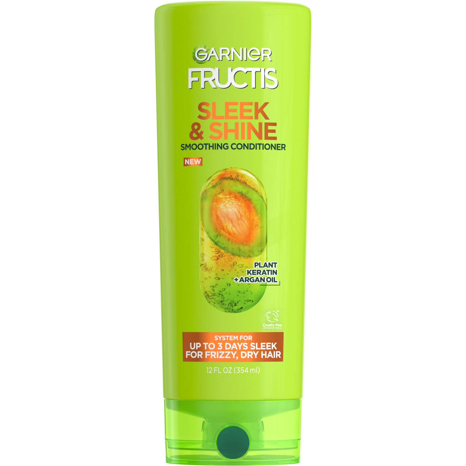 Fructis Garnier Sleek &amp; Shine Conditioner, Frizzy, Dry, Unmanageable Hair - 12 Fl. Oz by Pasteur Pharmacy