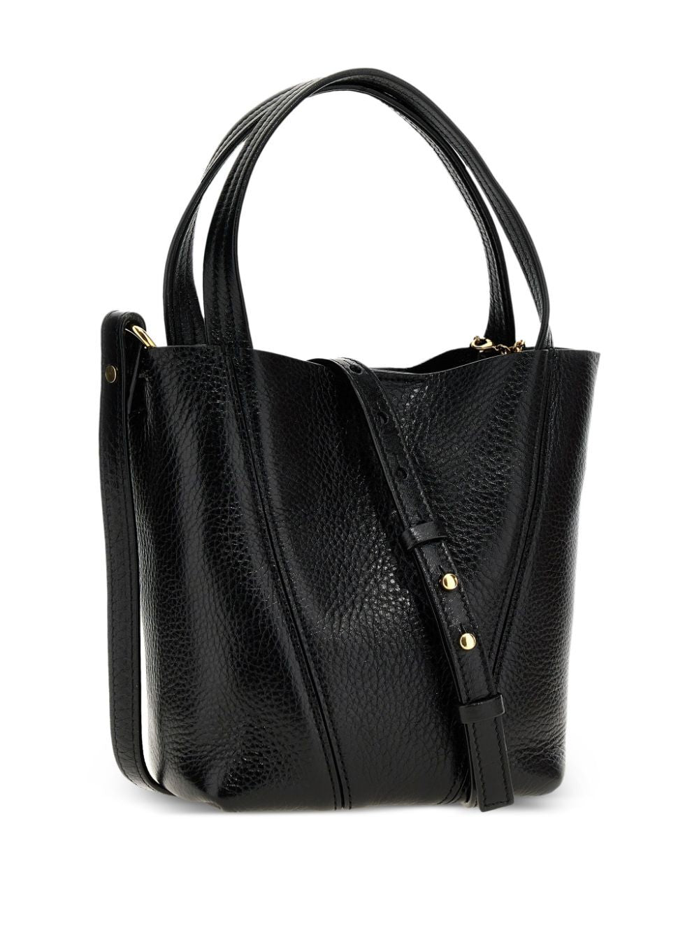 Chloe Women Small Chloé Spin Tote Bag In Grained Leather by Luosophy