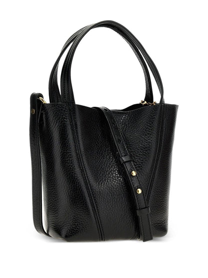 Chloe Women Small Chloé Spin Tote Bag In Grained Leather by Luosophy