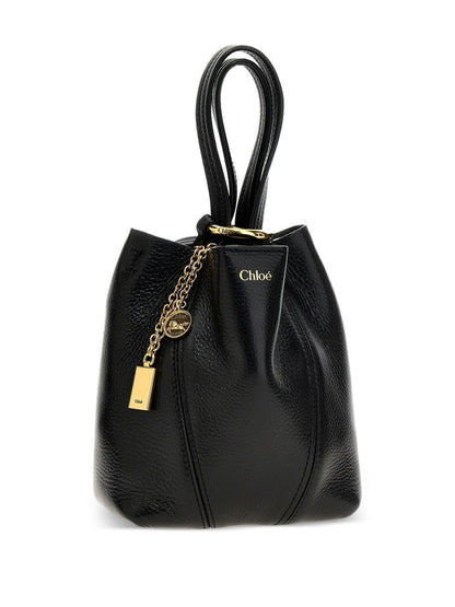 Chloe Women Small Chloé Spin Tote Bag In Grained Leather by Luosophy