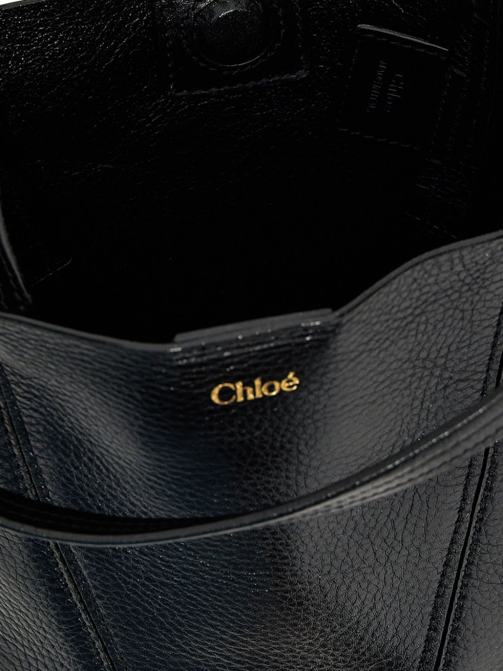 Chloe Women Small Chloé Spin Tote Bag In Grained Leather by Luosophy